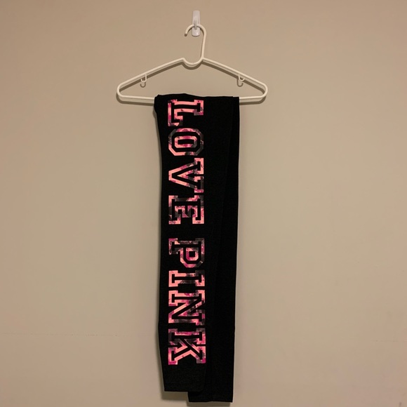 💖VS Pink Pink Tie Dye Leggings - Picture 4 of 7